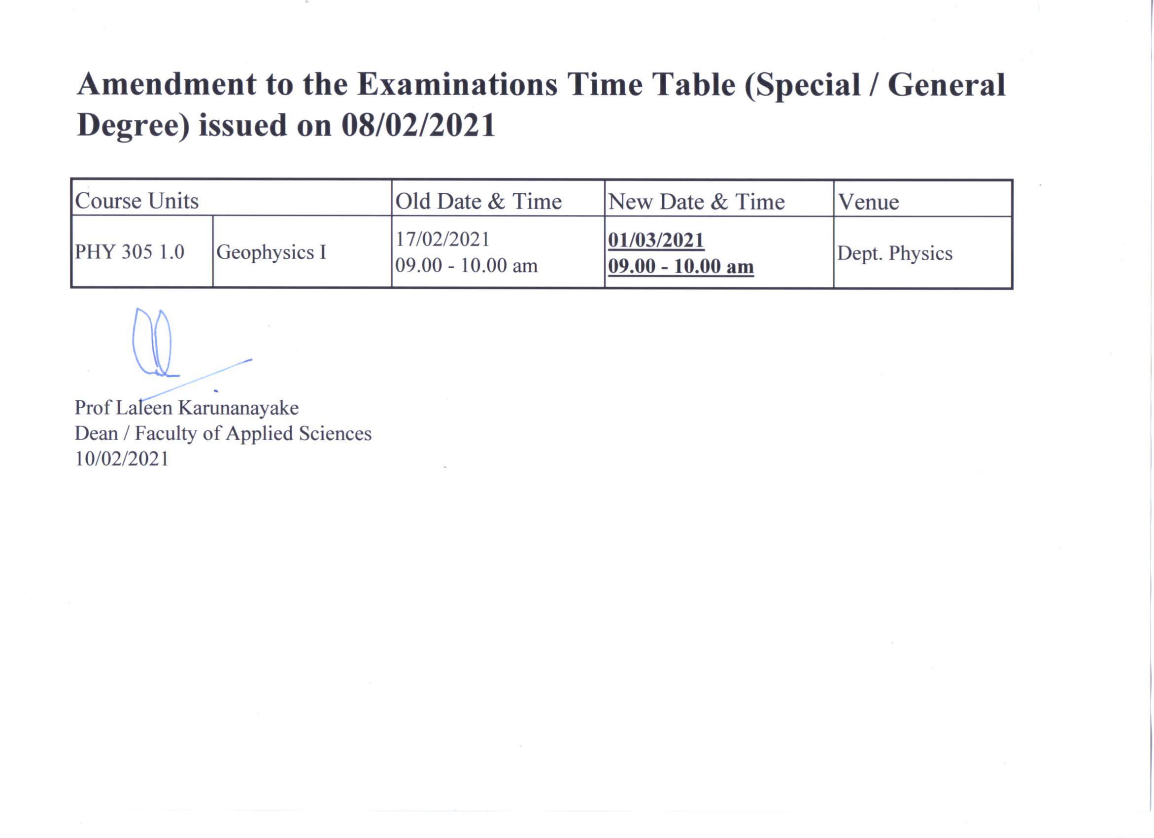 Amendment